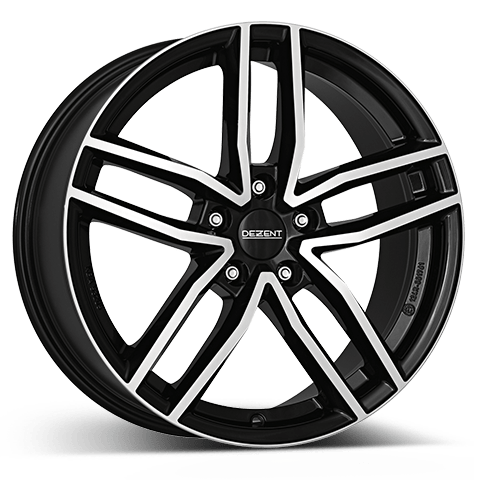 DEZENT TR dark Alufelge 17 Zoll | Schwarz