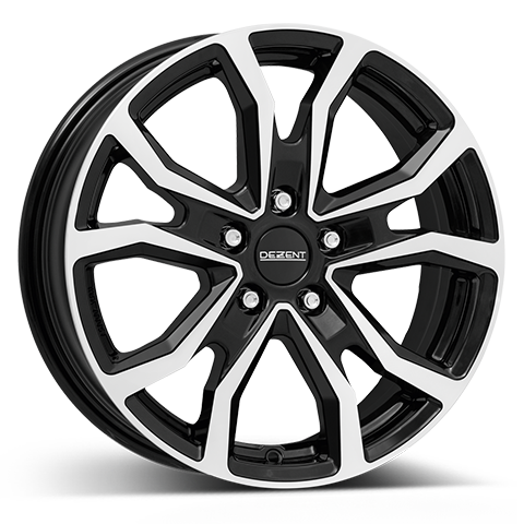 DEZENT TV-Trailer dark Alufelge 15 Zoll | Schwarz