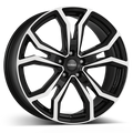 DEZENT TV dark Alufelge 18 Zoll | Schwarz