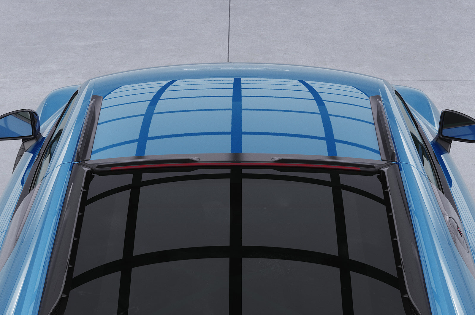 CSR Dachfinnen mit ABE für Audi R8 (Typ 4S) Coupe DF001