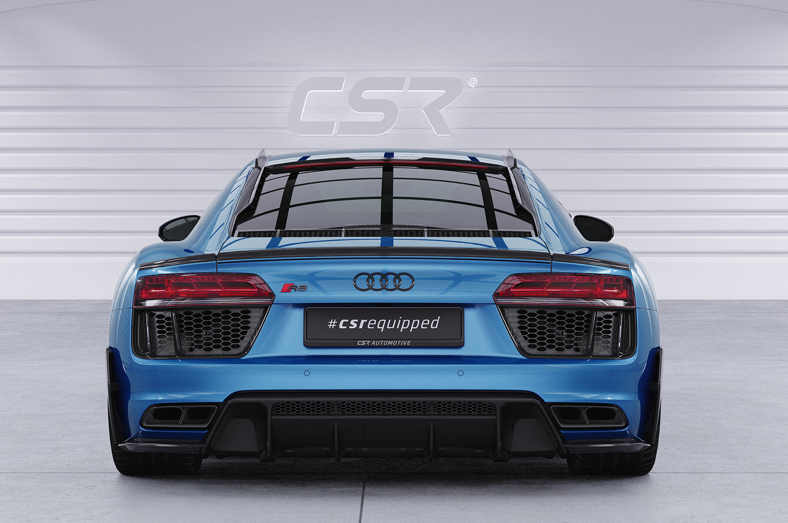 CSR Dachfinnen mit ABE für Audi R8 (Typ 4S) Coupe DF001