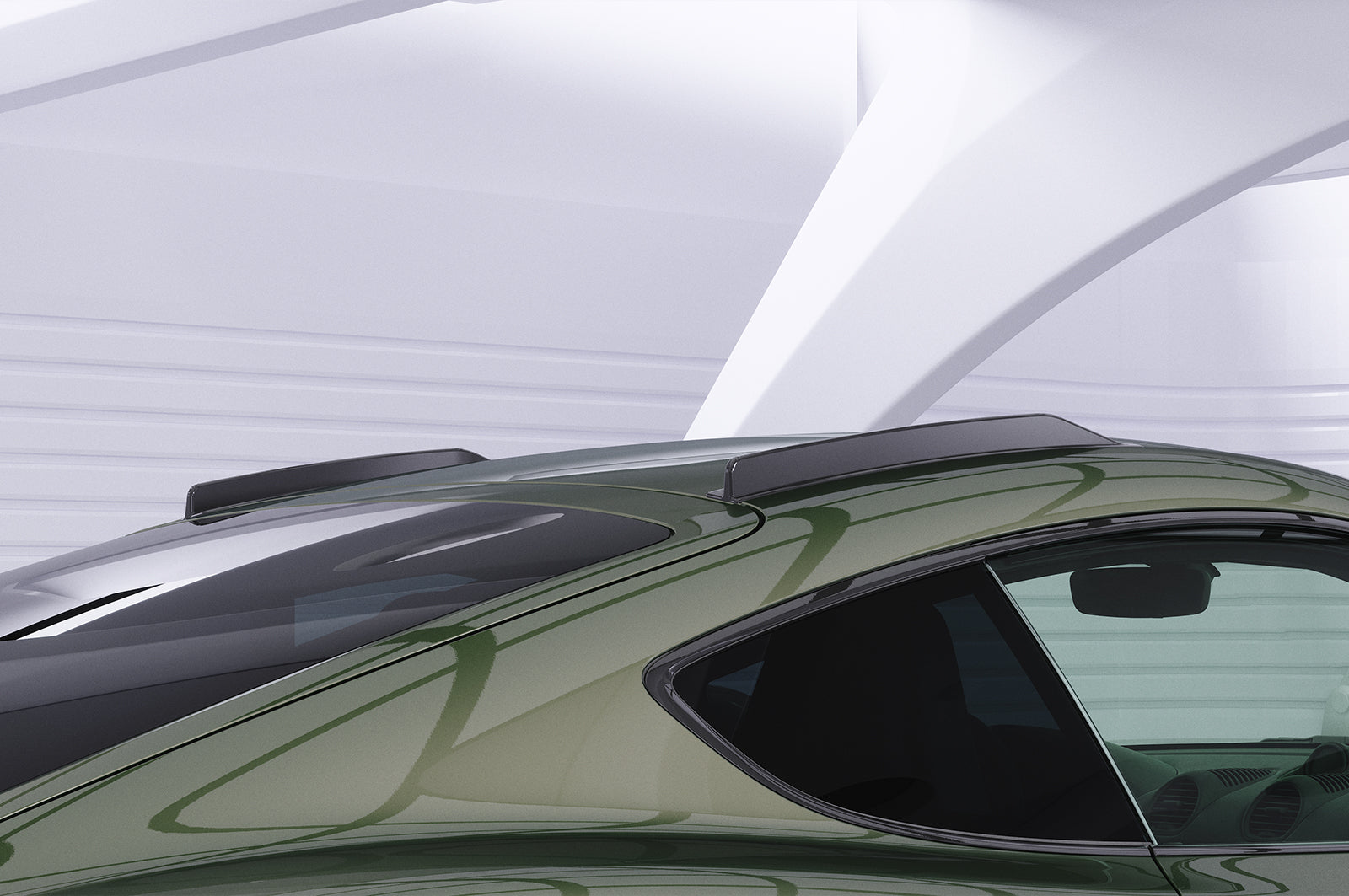 CSR Dachfinnen mit ABE für Porsche 718 Cayman 982 Coupe DF005