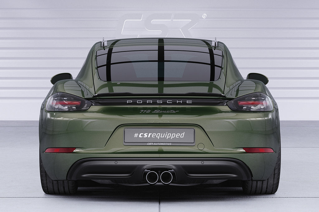 CSR Dachfinnen mit ABE für Porsche 718 Cayman 982 Coupe DF005