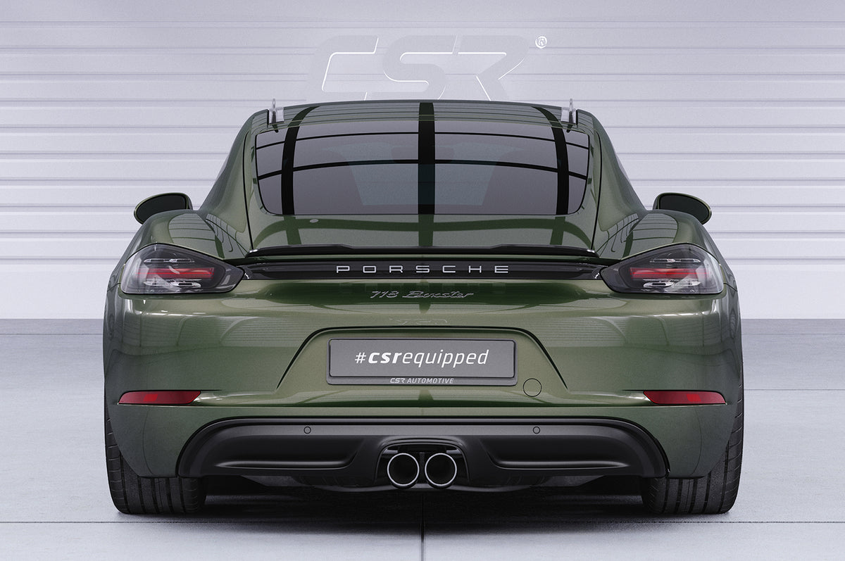 CSR Dachfinnen mit ABE für Porsche 718 Cayman 982 Coupe DF005