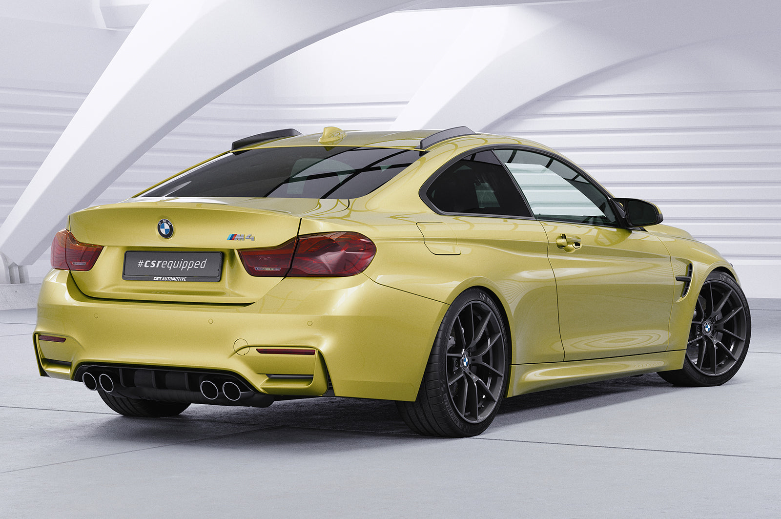 CSR Dachfinnen mit ABE für BMW 4er F32 / M4 F82 Coupe DF006