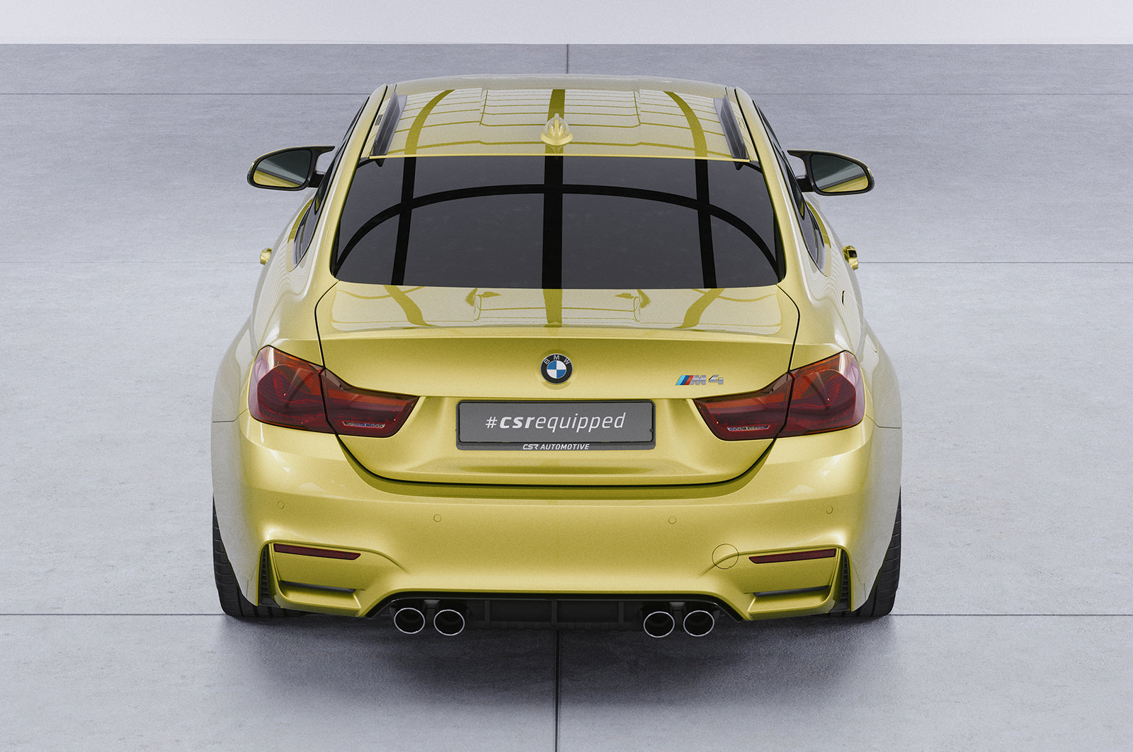 CSR Dachfinnen mit ABE für BMW 4er F32 / M4 F82 Coupe DF006