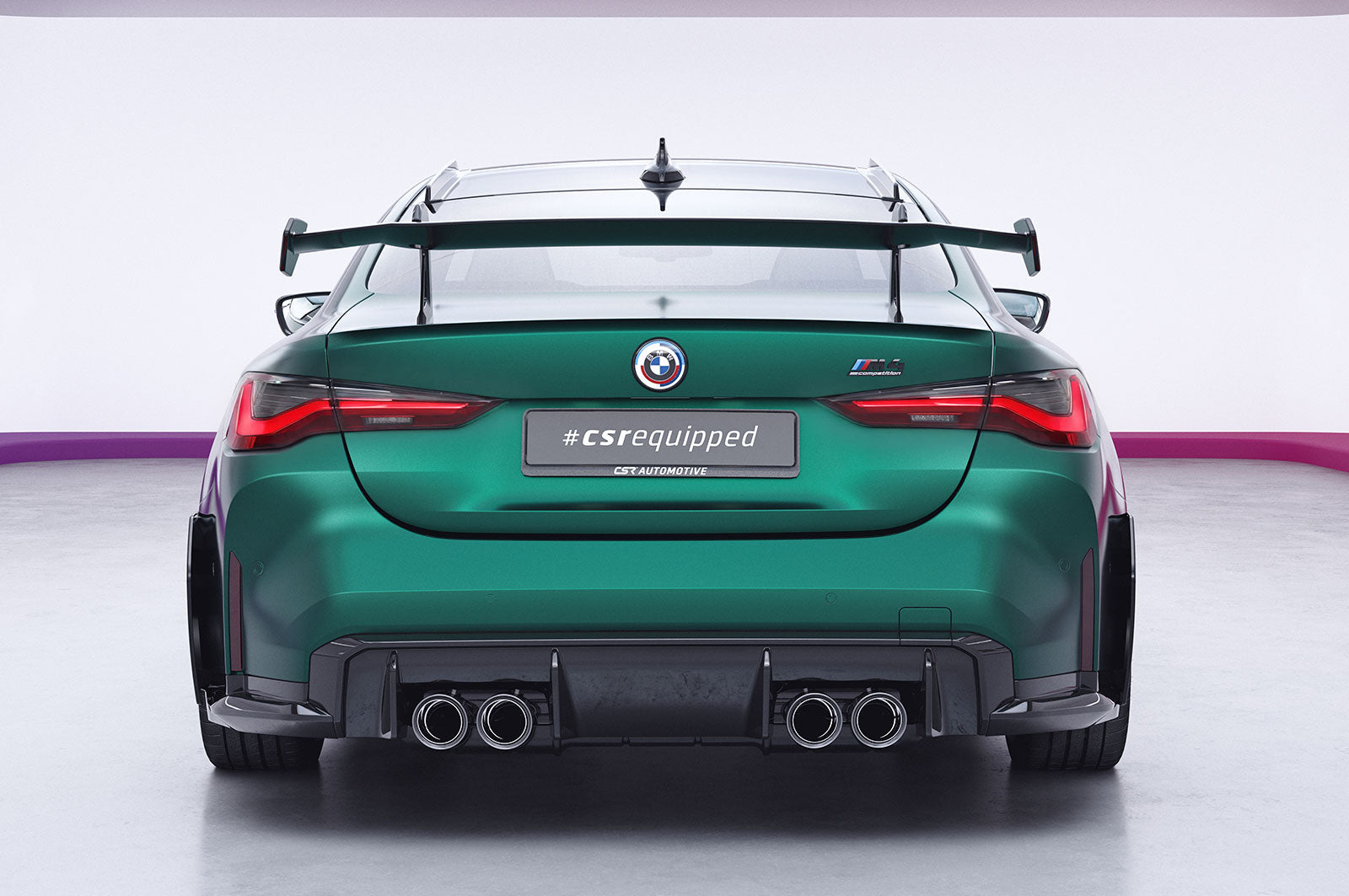 CSR Dachfinnen mit ABE für BMW 4er G22 / M4 G82 Coupe DF007