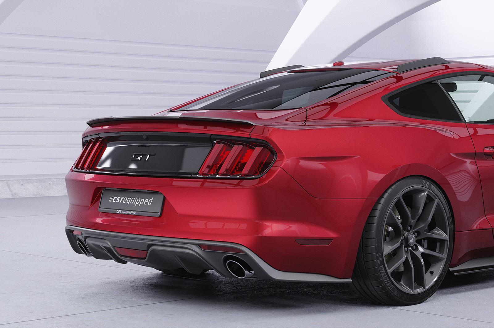 CSR Dachfinnen mit ABE für Ford Mustang MK6 Coupe / Fastback DF008