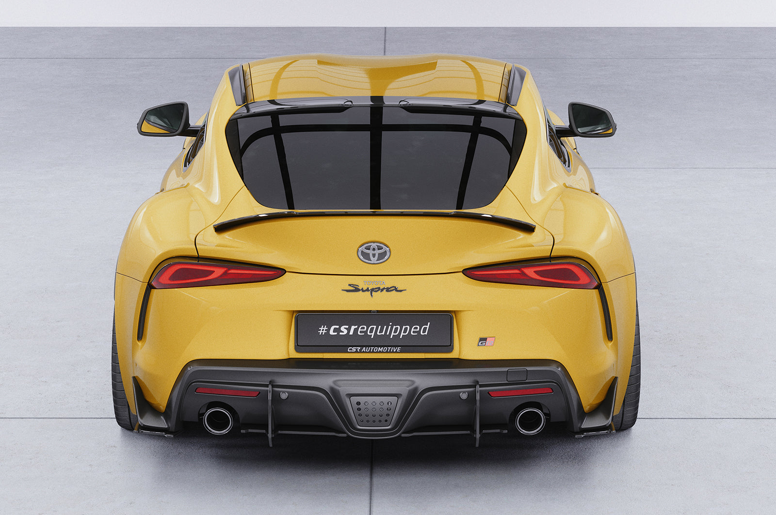 CSR Dachfinnen mit ABE für Toyota GR Supra (A90) Coupe / Fastback DF009