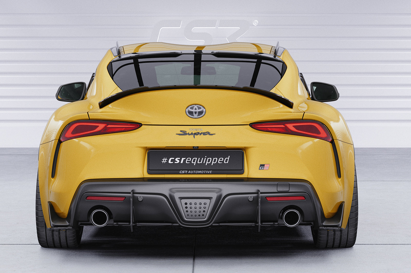 CSR Dachfinnen mit ABE für Toyota GR Supra (A90) Coupe / Fastback DF009