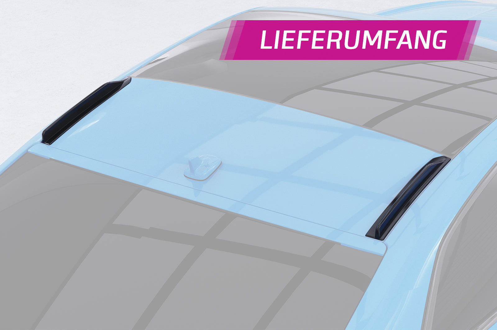 CSR Dachfinnen mit ABE für Audi A5 / S5 / RS5 (F5) Coupe DF010