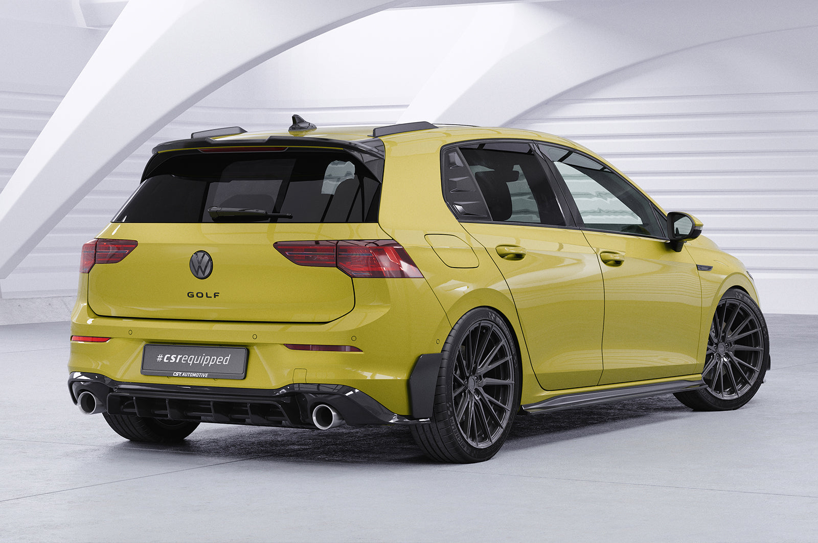 CSR Dachfinnen mit ABE für VW Golf 8 (Typ CD) DF012