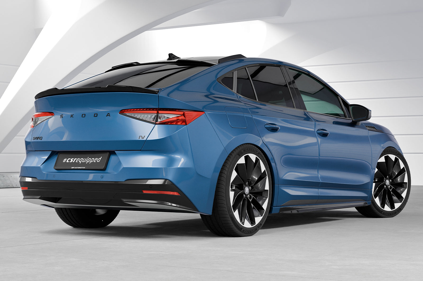 CSR Dachfinnen mit ABE für Skoda Enyaq Coupe DF013