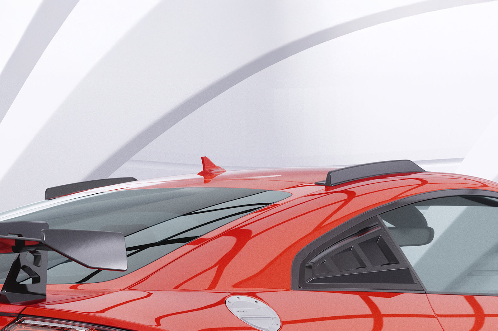 CSR Dachfinnen mit ABE für Audi TT / TTS / TTRS FV 8S Coupe DF014