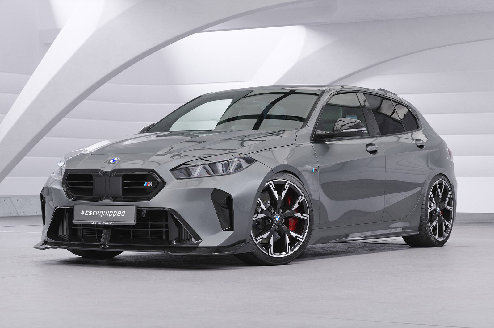 CSR Dachfinnen mit ABE für BMW 1er F70 DF015