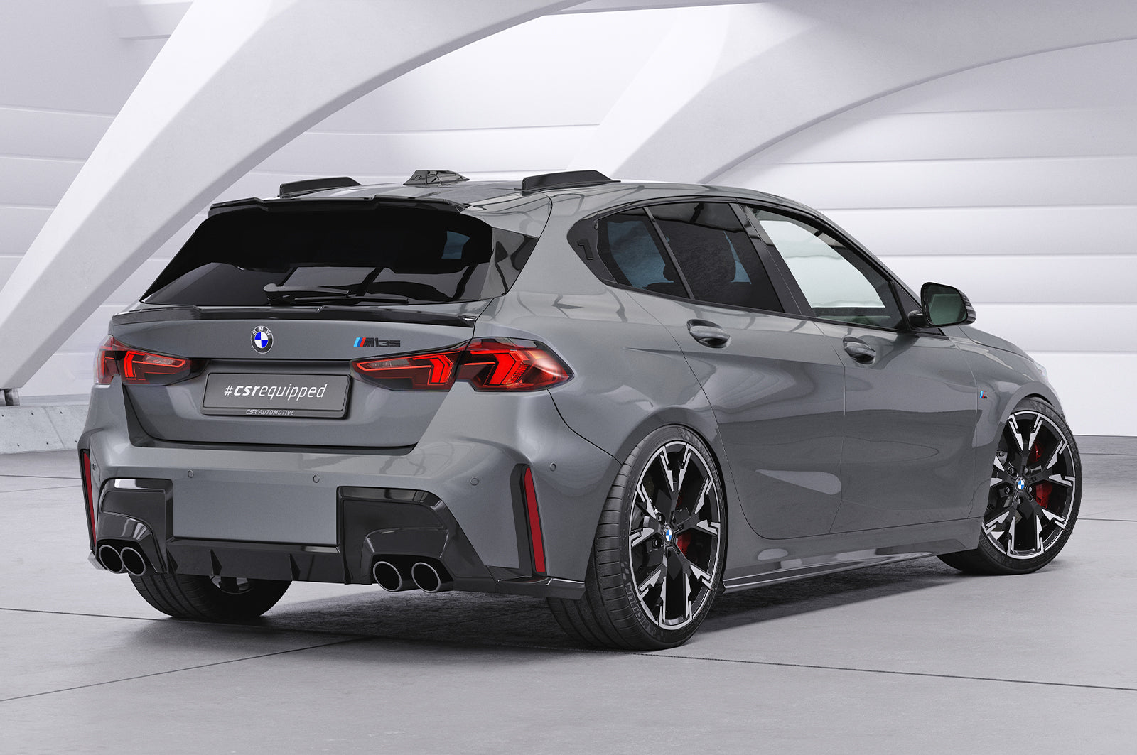 CSR Dachfinnen mit ABE für BMW 1er F70 DF015