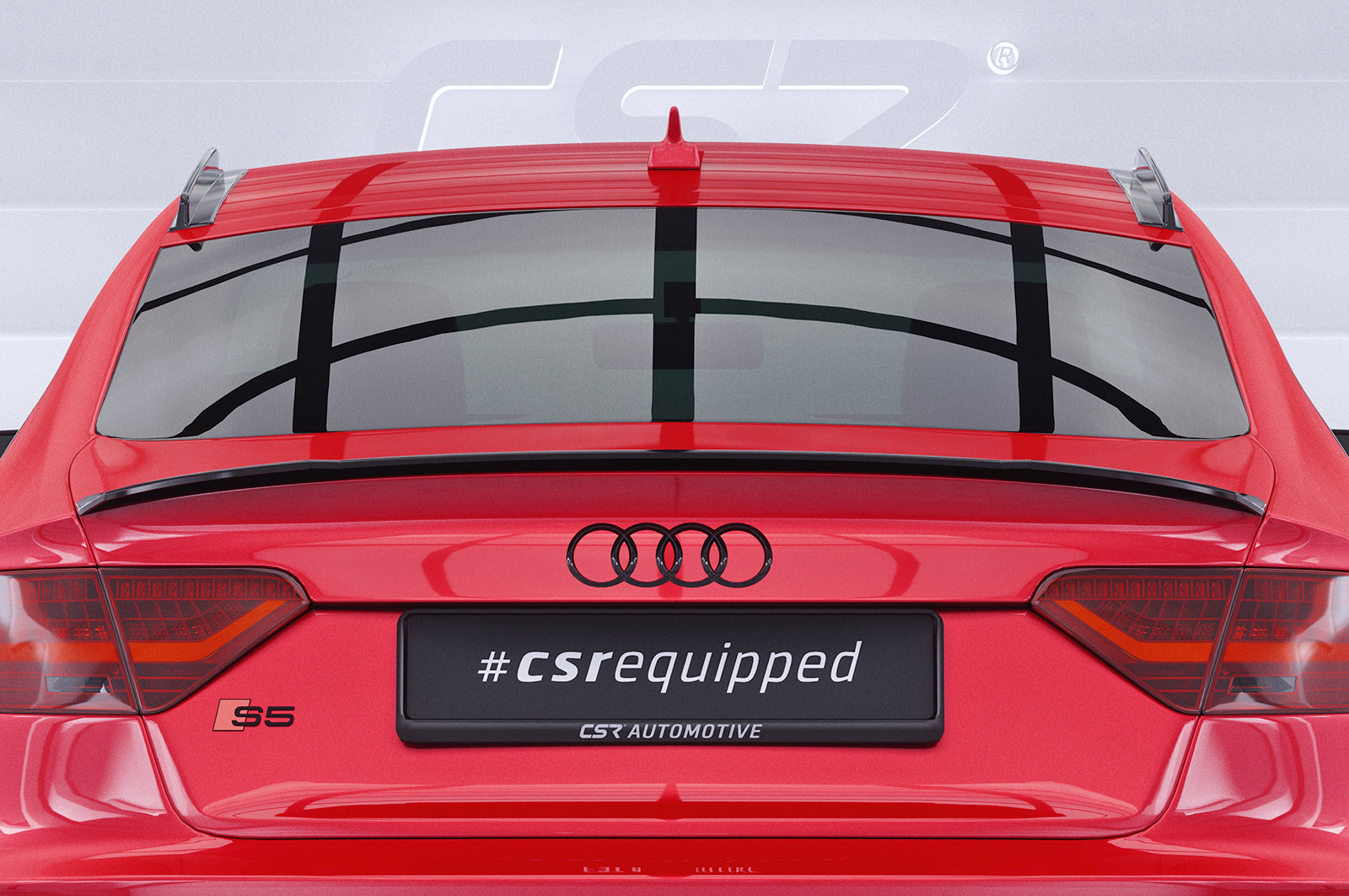 CSR Dachfinnen mit ABE für Audi A5 / S5 / RS5 (8T) Sportback DF021