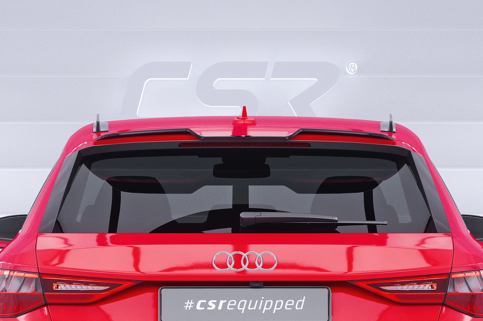 CSR Dachfinnen mit ABE für Audi A3 / S3 / RS3 (8Y) Sportback DF041