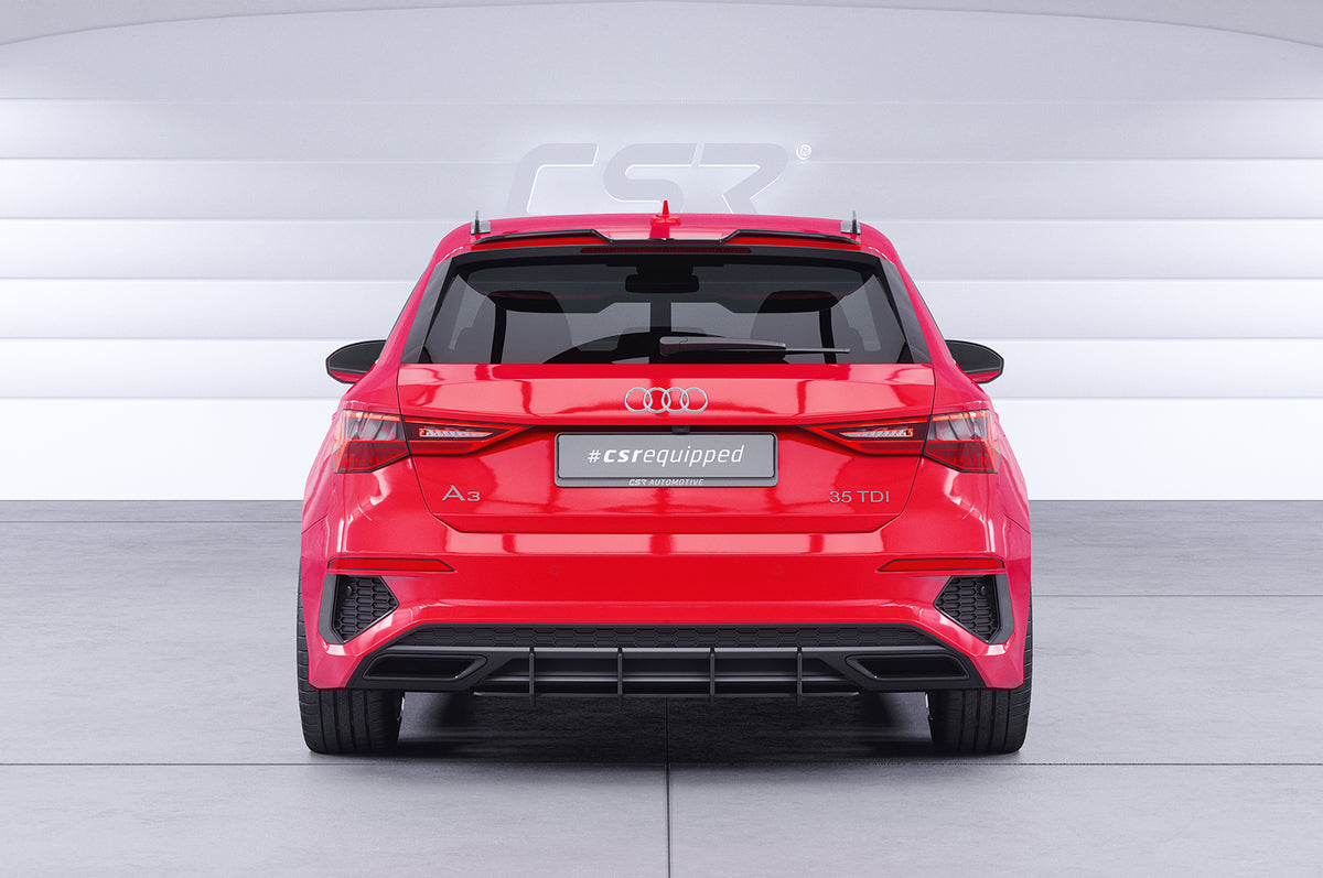 CSR Dachfinnen mit ABE für Audi A3 / S3 / RS3 (8Y) Sportback DF041