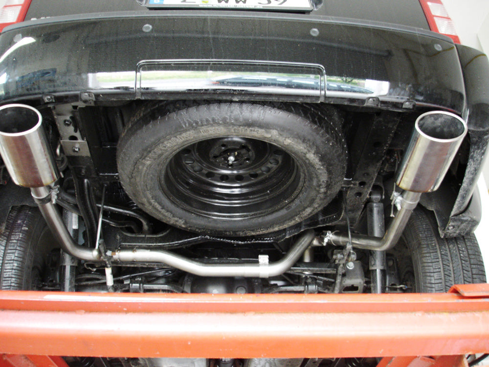 Fox passend fürDodge Nitro Endrohrsystem rechts/links - 140x90 Typ 32 rechts/links