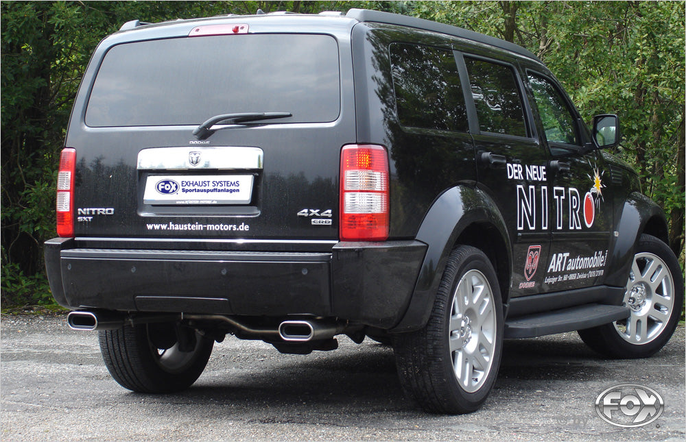 Fox passend fürDodge Nitro Endrohrsystem rechts/links - 160x80 Typ 53 rechts/links