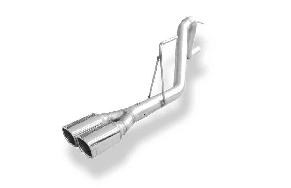 Fox passend fürDodge Nitro Endrohrsystem einseitig rechts - 2x78x75 Typ 70