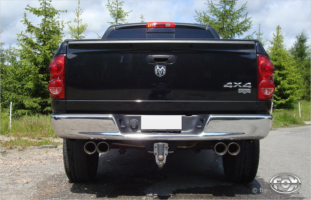 Fox passend für Dodge RAM 1500 Halbanlage ab Kat - 2x100 Typ 25 rechts/links