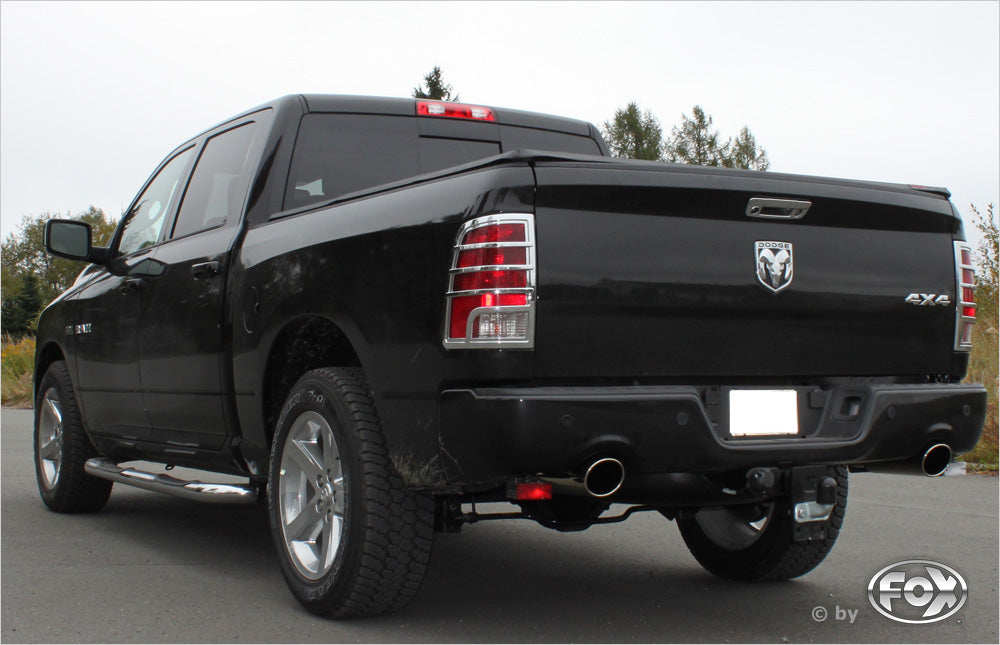 Fox passend fürDodge RAM 1500 Facelift Halbanlage rechts/links ab Kat - 129x106 Typ 32 rechts/links