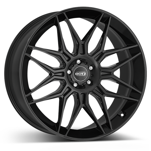 DOTZ Alufelge LongBeach black black 10.5x22 ET25 5x112 Nabe 66.6 KBA 54336