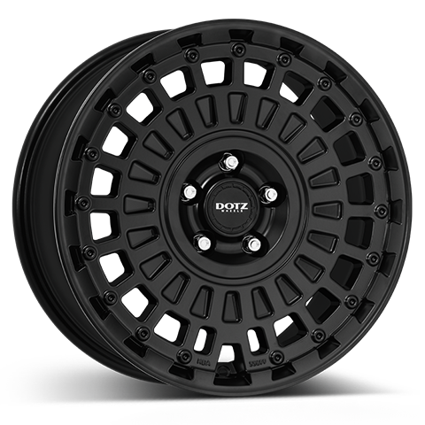 DOTZ Talara black Alufelge 18 Zoll | Schwarz