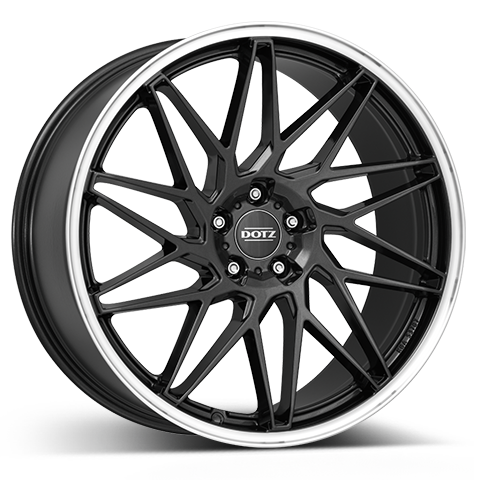 DOTZ Alufelge Tanaka dark gunmetal/polished lip 9x20 ET35 5x112 Nabe 70.1 KBA 53784
