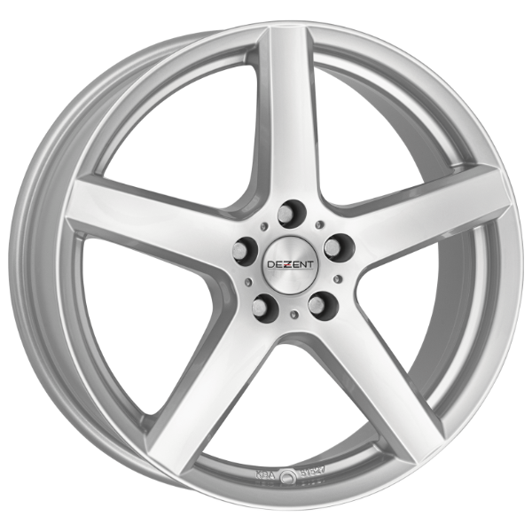 DEZENT Alufelge TY silver 6x15 ET38 5x100 Nabe 57.1 KBA 52969