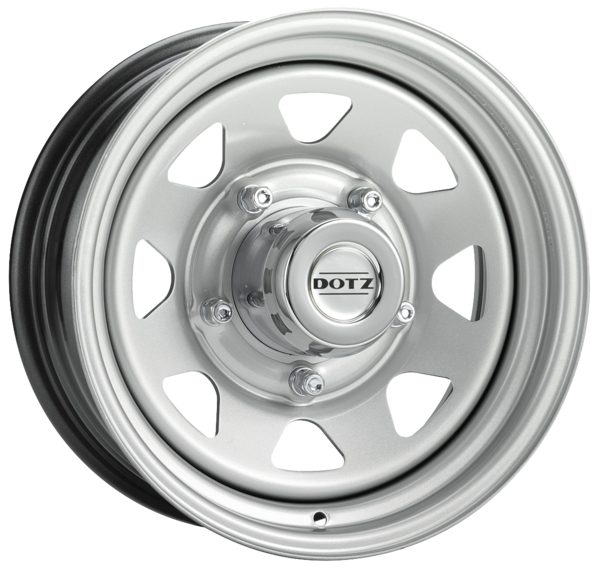 DOTZ Alufelge Dakar silver 7x16 ET30 6x139.7 Nabe 67 KBA 46217
