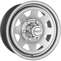 DOTZ Alufelge Pharao silver 6x15 ET45 5x139.7 Nabe 98.5 KBA 46218