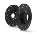 EBC Black Dash Disc USR Bremsscheiben USR363 Vorderachse für Alfa Romeo 147 u.a.