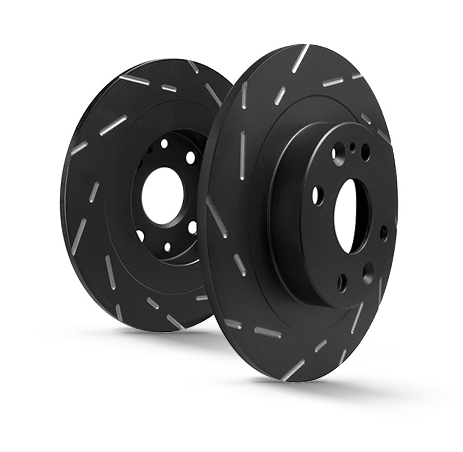 EBC Black Dash Disc USR Bremsscheiben USR1012 Vorderachse für Audi A6 u.a.