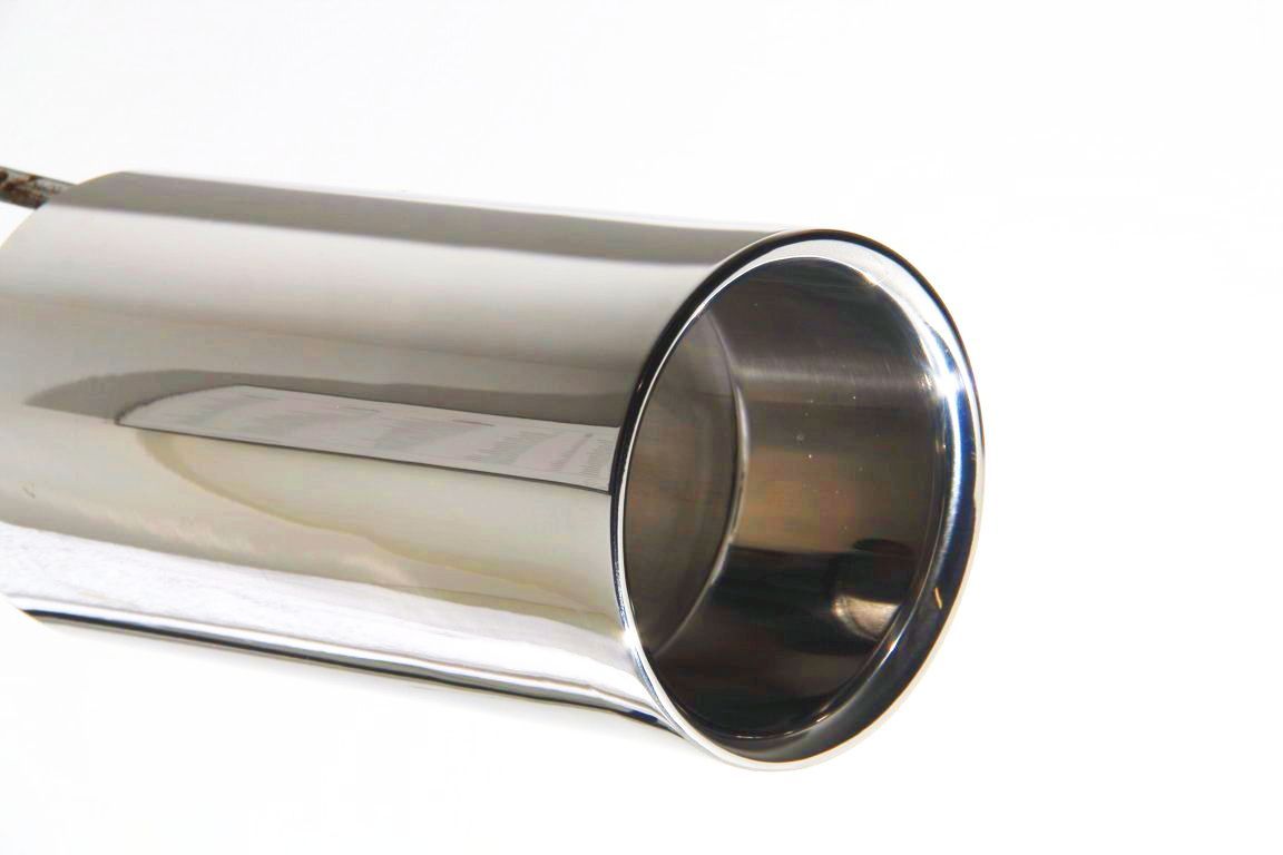 Friedrich Motorsport Endrohr 100mm rund mit breiter Kante Länge: 190mm (unbearbeitet)