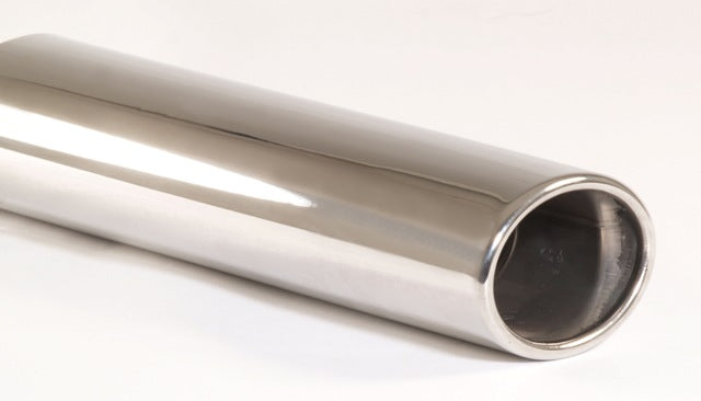 Friedrich Motorsport Endrohr 70x90mm oval gebördelt Länge: 360mm (unbearbeitet)