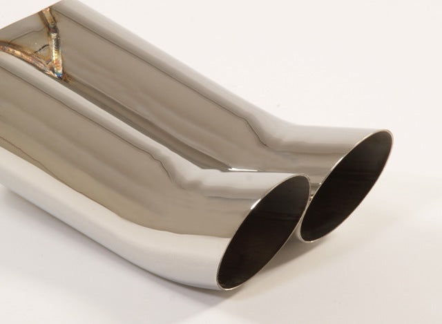 Friedrich Motorsport Endrohr 2x76mm DTM Länge: 300mm (unbearbeitet)