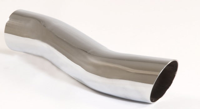 Friedrich Motorsport Endrohr 60mm rund scharfkantig S-Form Länge: 400mm (unbearbeitet)