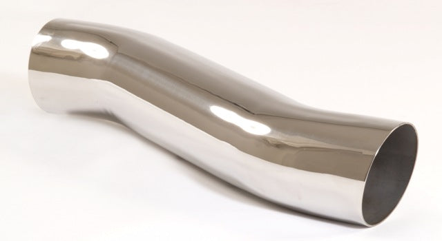 Friedrich Motorsport Endrohr 76mm rund scharfkantig S-Form Länge: 400mm (unbearbeitet)