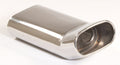 Friedrich Motorsport Endrohr 80x145 DTM mit Doppelabsorber Länge: 320mm (unbearbeitet)