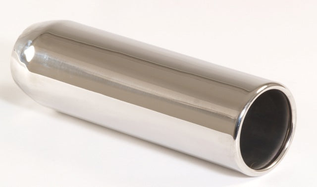 Friedrich Motorsport Endrohr 100mm rund gebördelt Länge: 360mm (unbearbeitet)