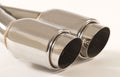 Friedrich Motorsport Endrohr 2x75mm GP Länge: 240mm (unbearbeitet)