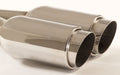 Friedrich Motorsport Endrohr 2x90mm GP Länge: 300mm (unbearbeitet)