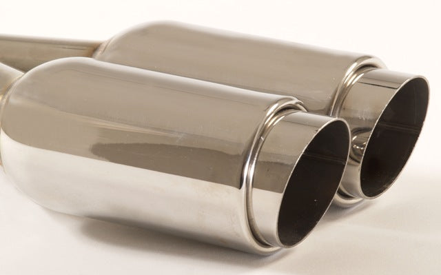 Friedrich Motorsport Endrohr 2x90mm GP Länge: 300mm (unbearbeitet)