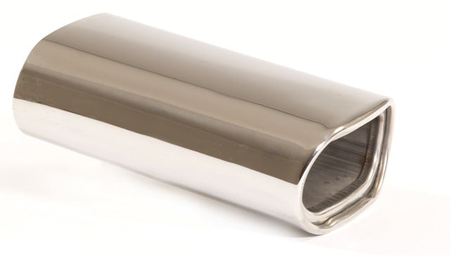 Friedrich Motorsport Endrohr 145x78mm oval gebördelt abgerundet Länge: 360mm (unbearbeitet)