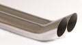 Friedrich Motorsport Endrohr 2x60mm DTM Länge: 320mm (unbearbeitet)