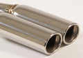 Friedrich Motorsport Endrohr 2x70x90 oval gebördelt Länge: 200mm (unbearbeitet)