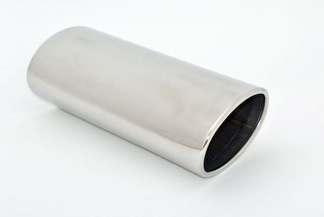 Friedrich Motorsport Endrohr 95x152mm oval seitlich abgeschrägt rechts Länge: 300mm (unbearbeitet)